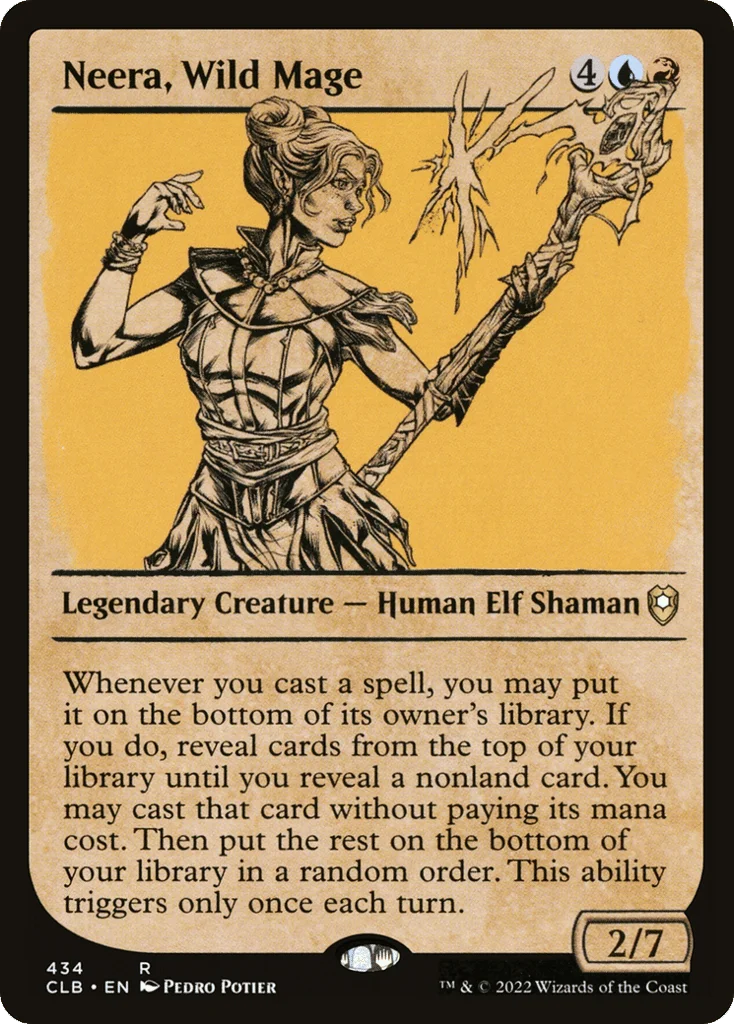 Neera, Wild Mage · Commander Legends: Battle for Baldur's Gate