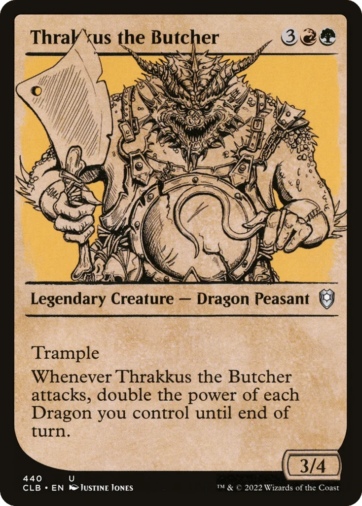 Thrakkus the Butcher · Commander Legends: Battle for Baldur's Gate