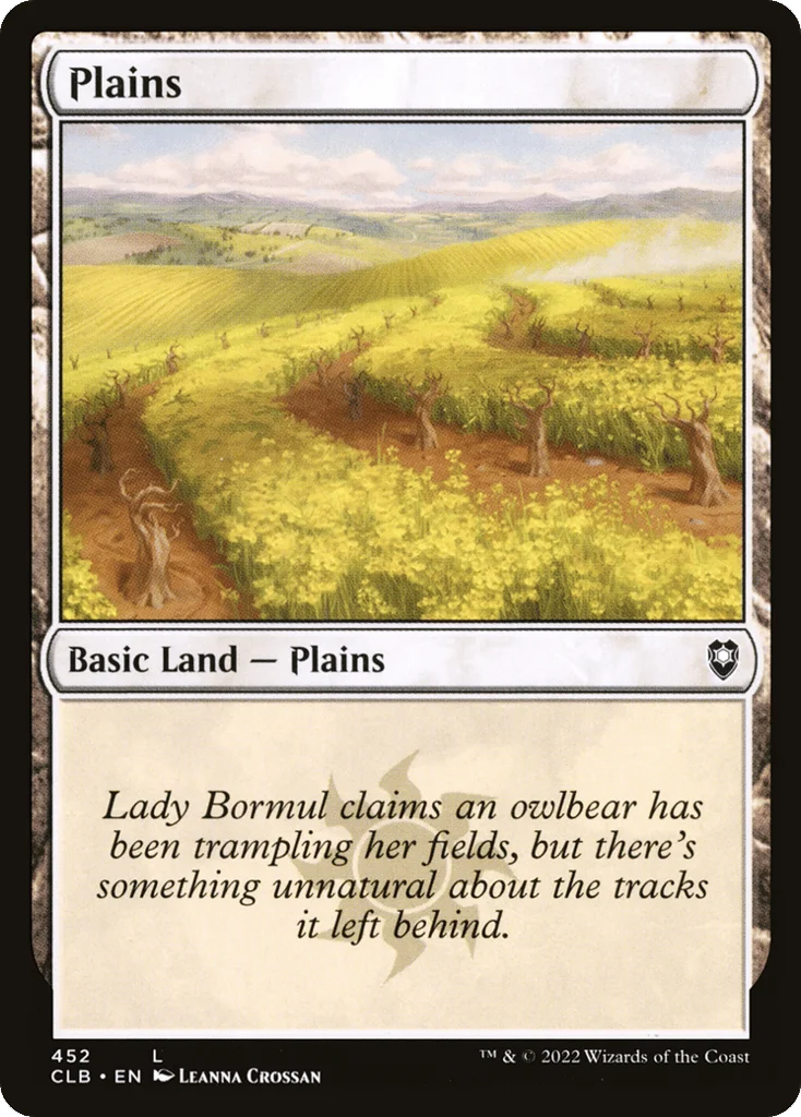Plains · Commander Legends: Battle for Baldur's Gate