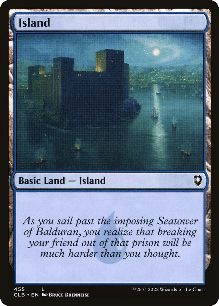 Island · Commander Legends: Battle for Baldur's Gate