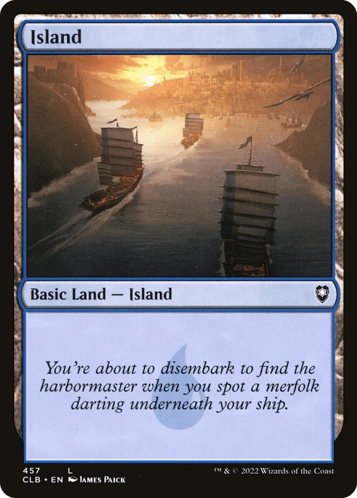 Island · Commander Legends: Battle for Baldur's Gate