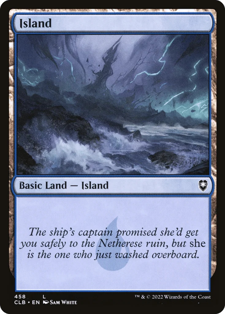 Island · Commander Legends: Battle for Baldur's Gate