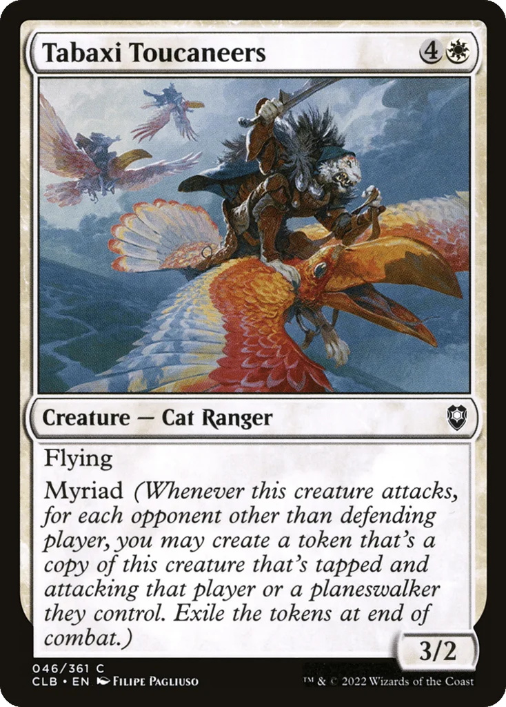 Tabaxi Toucaneers · Commander Legends: Battle for Baldur's Gate