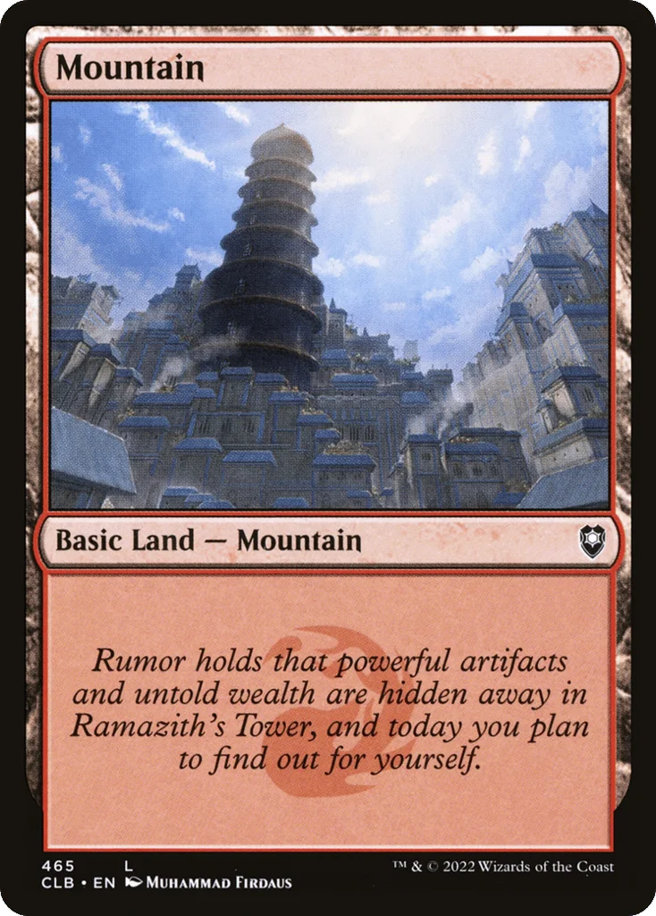 Mountain · Commander Legends: Battle for Baldur's Gate