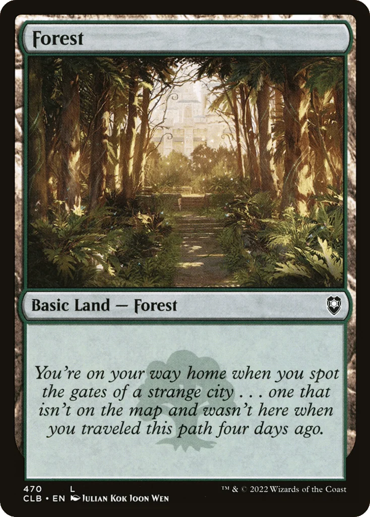 Forest · Commander Legends: Battle for Baldur's Gate