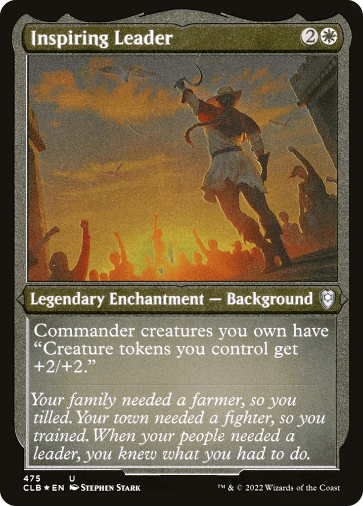 Inspiring Leader · Commander Legends: Battle for Baldur's Gate