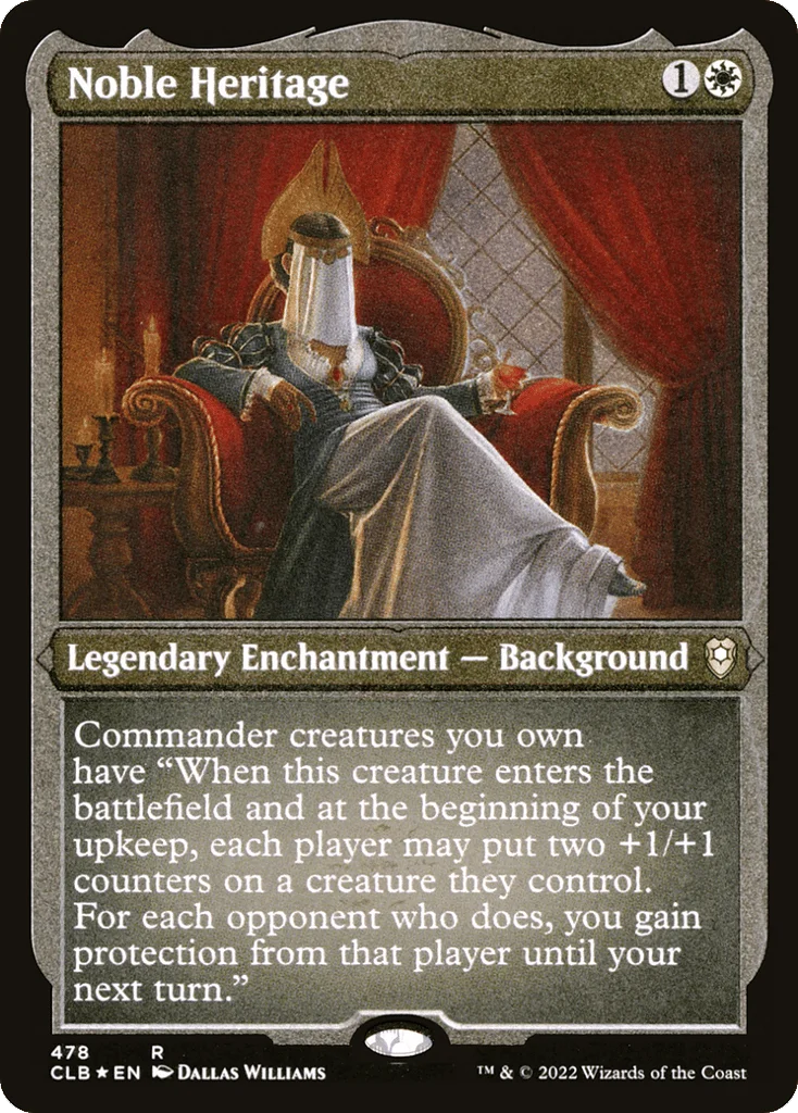 Noble Heritage · Commander Legends: Battle for Baldur's Gate