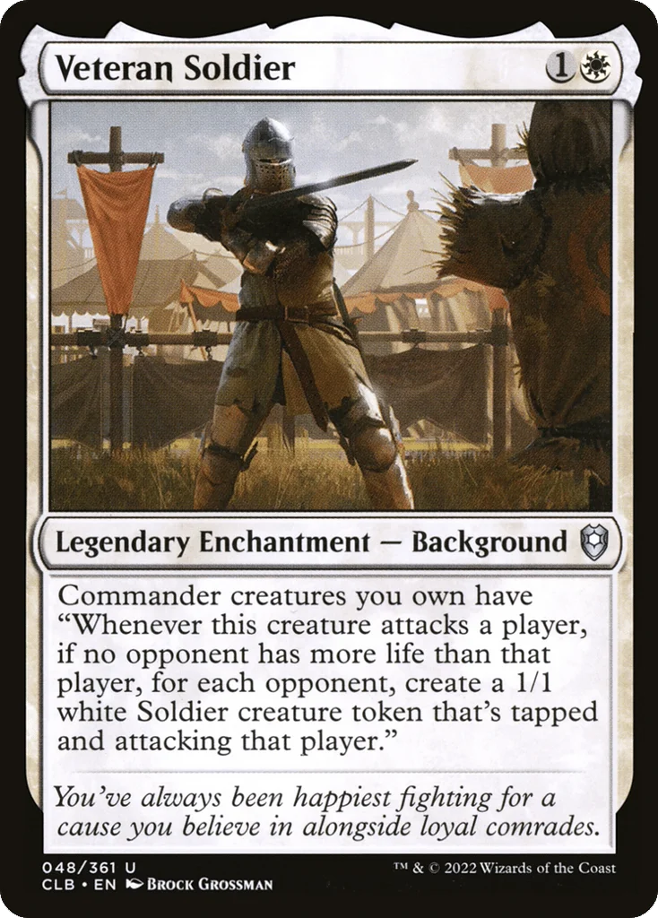 Veteran Soldier · Commander Legends: Battle for Baldur's Gate