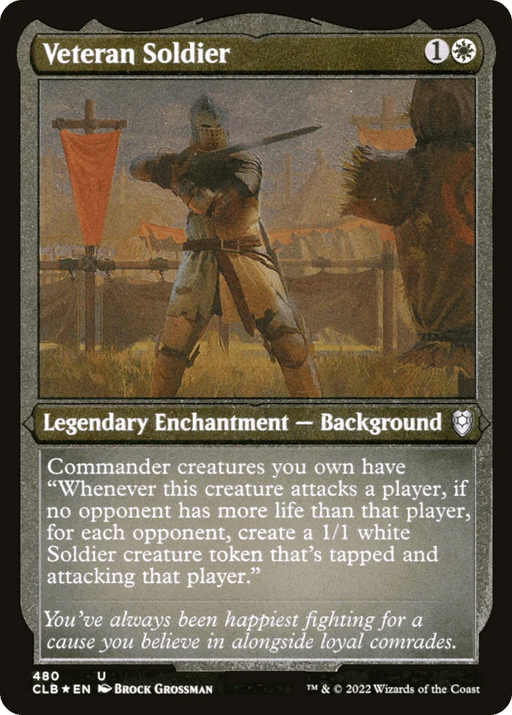 Veteran Soldier · Commander Legends: Battle for Baldur's Gate