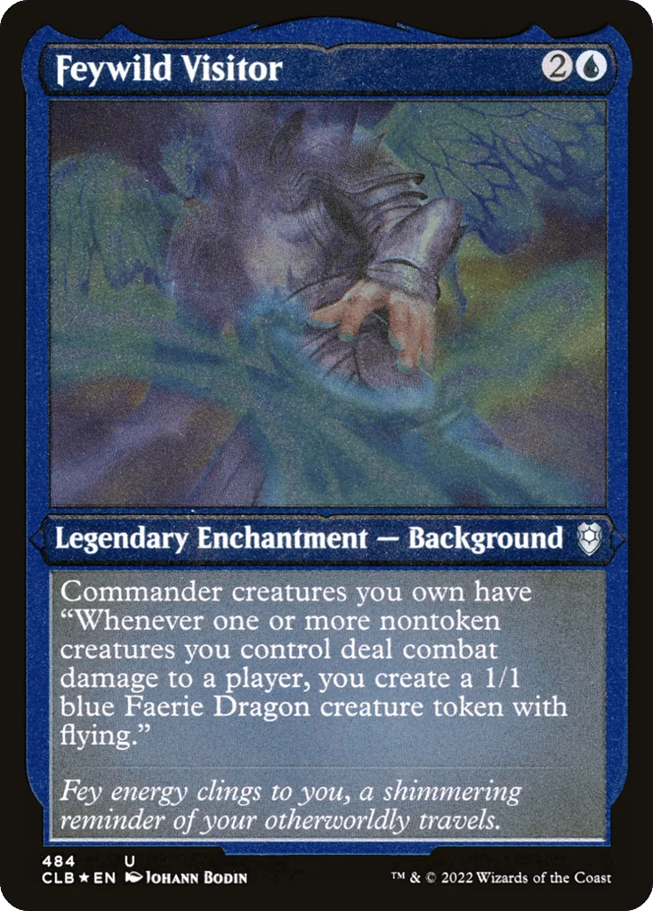 Feywild Visitor · Commander Legends: Battle for Baldur's Gate