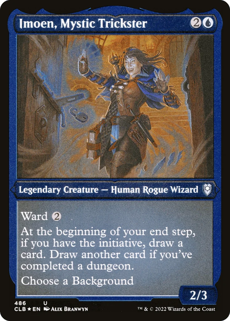 Imoen, Mystic Trickster · Commander Legends: Battle for Baldur's Gate
