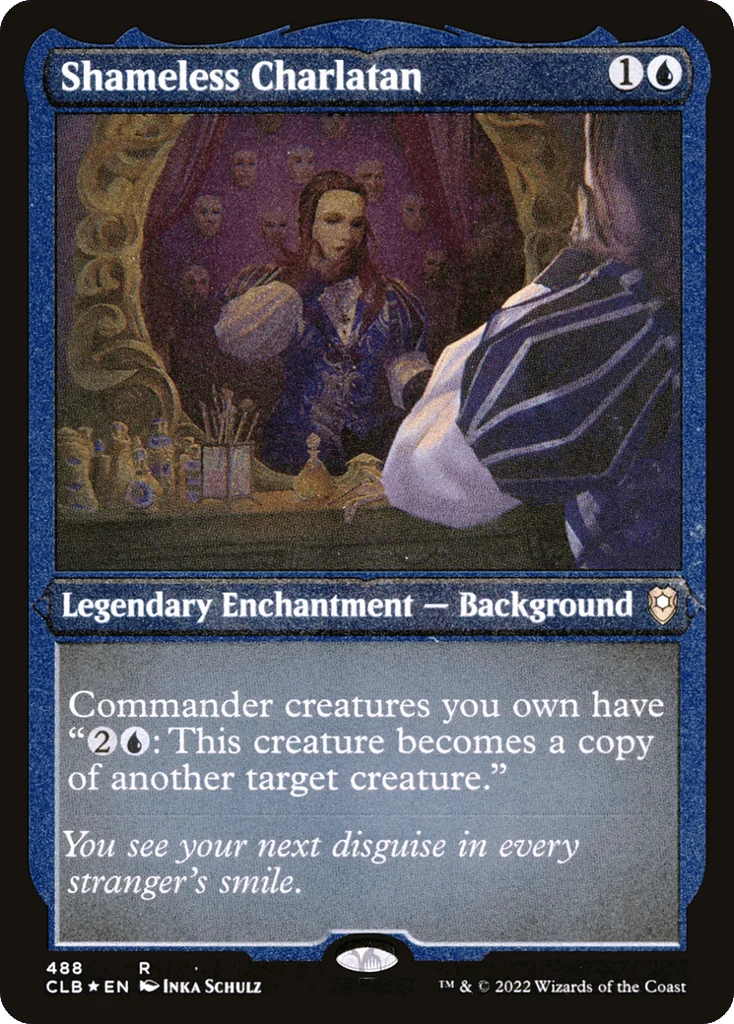 Shameless Charlatan · Commander Legends: Battle for Baldur's Gate