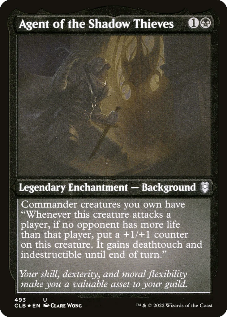 Agent of the Shadow Thieves · Commander Legends: Battle for Baldur's Gate