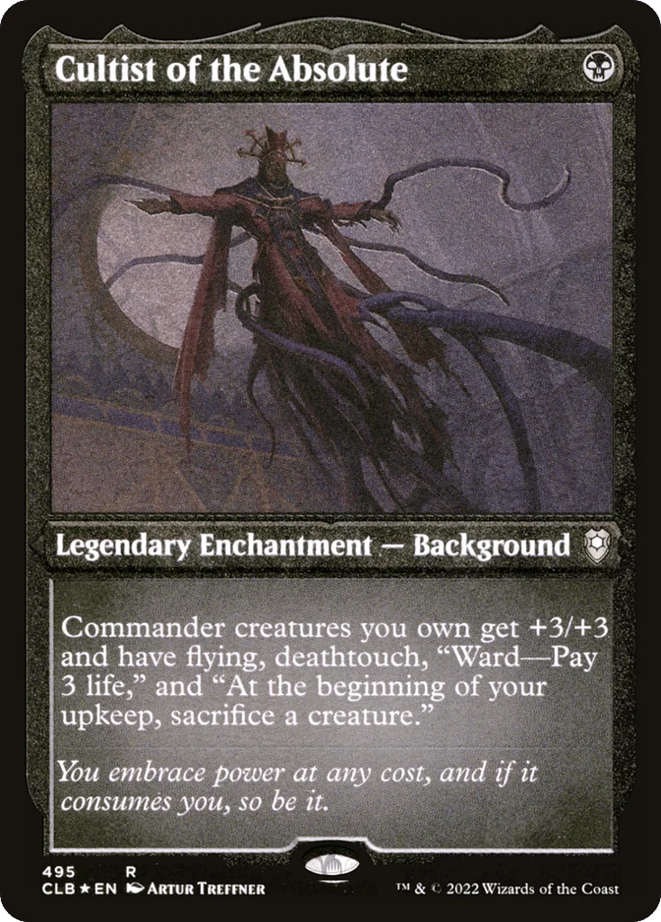 Cultist of the Absolute · Commander Legends: Battle for Baldur's Gate