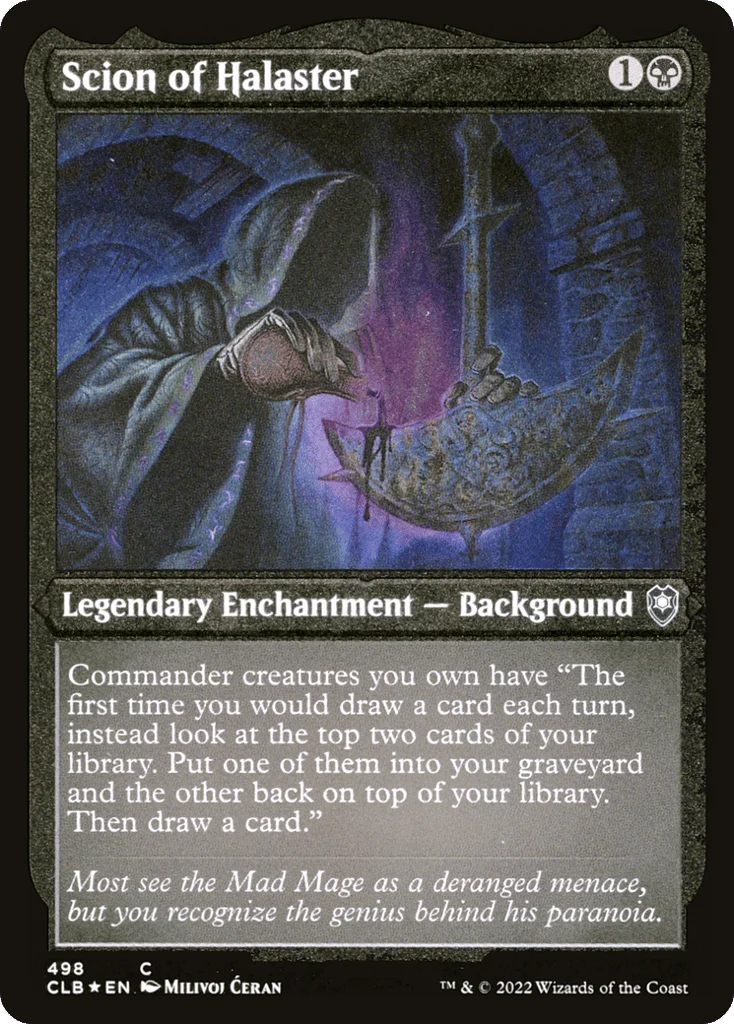 Scion of Halaster · Commander Legends: Battle for Baldur's Gate