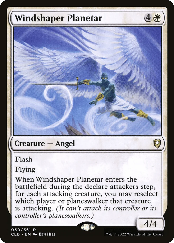Windshaper Planetar · Commander Legends: Battle for Baldur's Gate