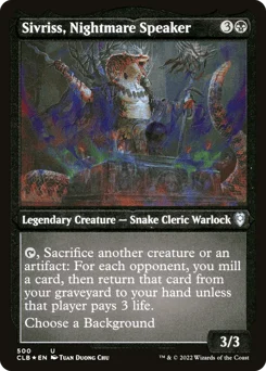 Sivriss, Nightmare Speaker