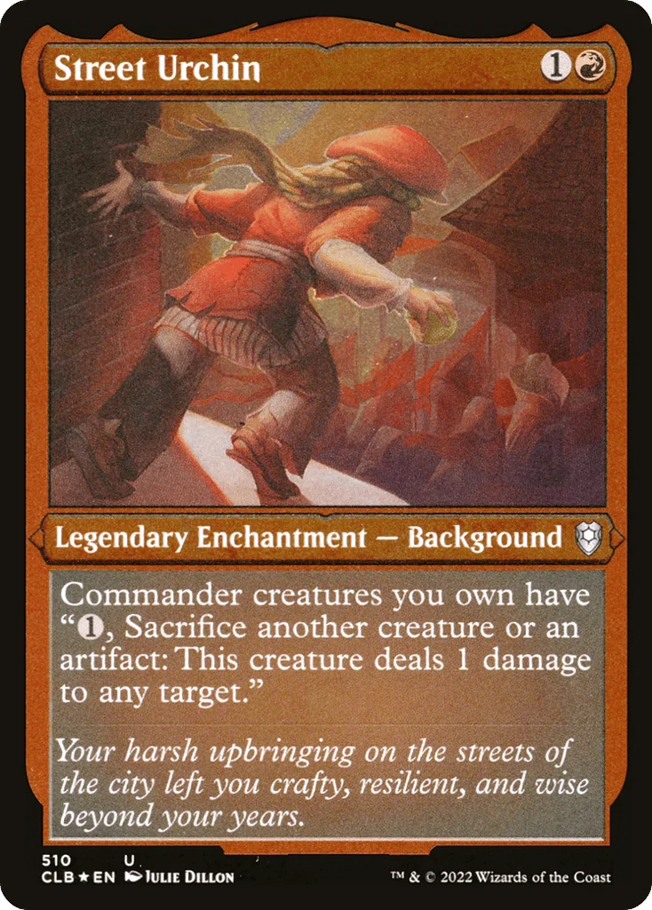 Street Urchin · Commander Legends: Battle for Baldur's Gate
