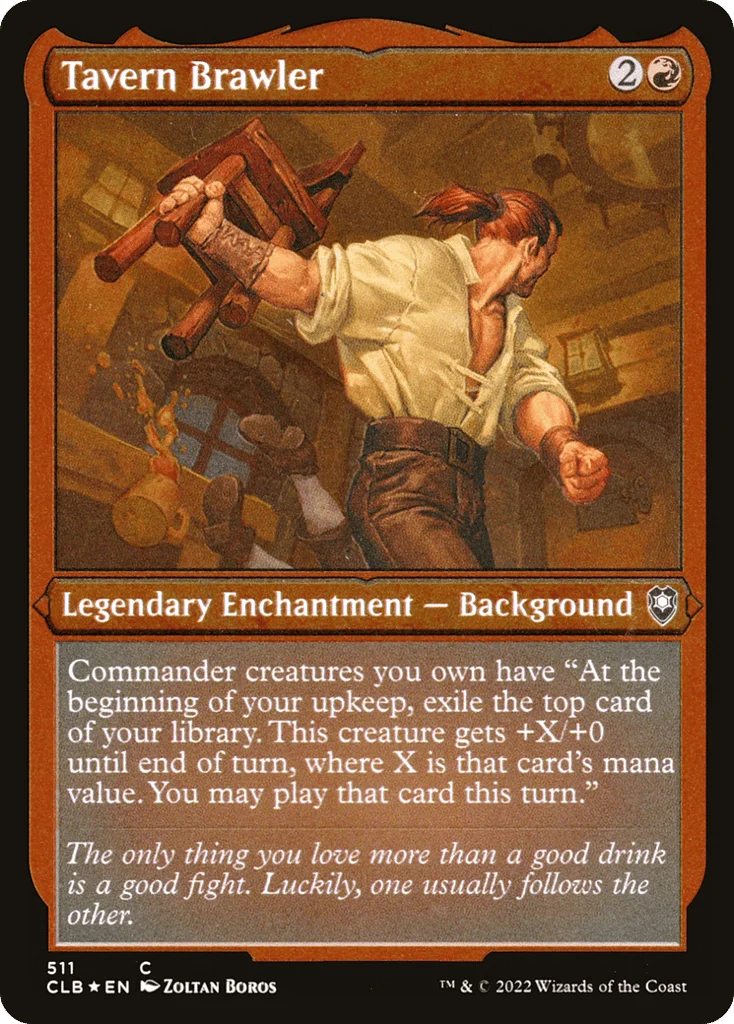 Tavern Brawler · Commander Legends: Battle for Baldur's Gate