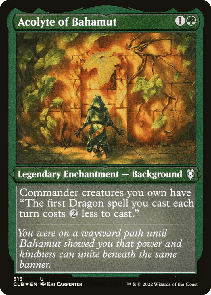 Acolyte of Bahamut · Commander Legends: Battle for Baldur's Gate