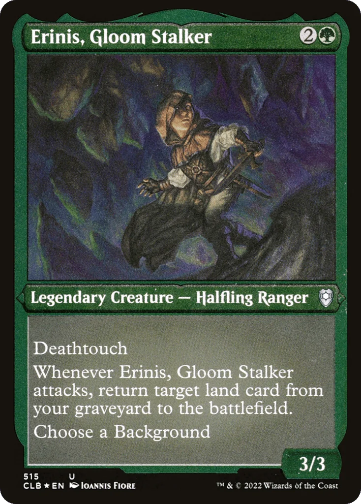 Erinis, Gloom Stalker · Commander Legends: Battle for Baldur's Gate