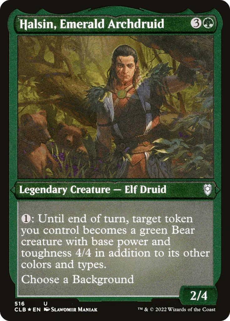 Halsin, Emerald Archdruid · Commander Legends: Battle for Baldur's Gate