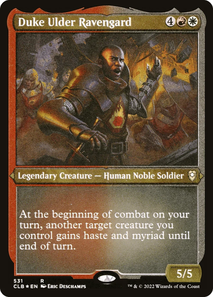 Duke Ulder Ravengard · Commander Legends: Battle for Baldur's Gate