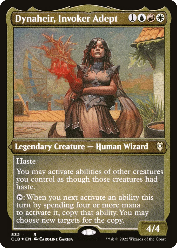 Dynaheir, Invoker Adept · Commander Legends: Battle for Baldur's Gate