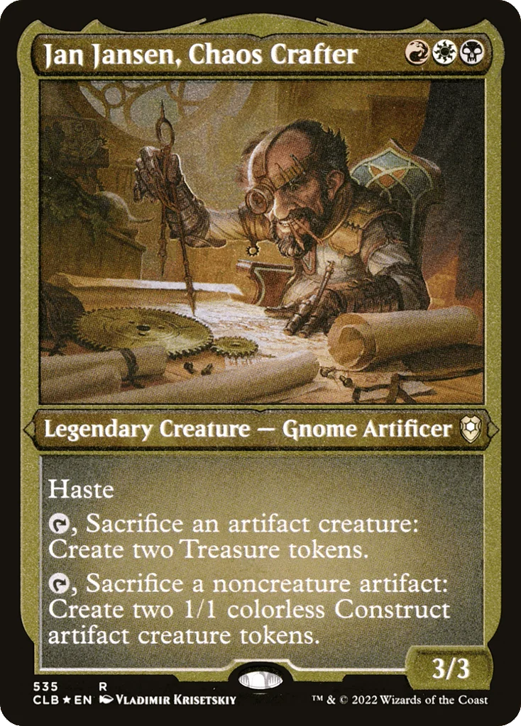 Jan Jansen, Chaos Crafter · Commander Legends: Battle for Baldur's Gate