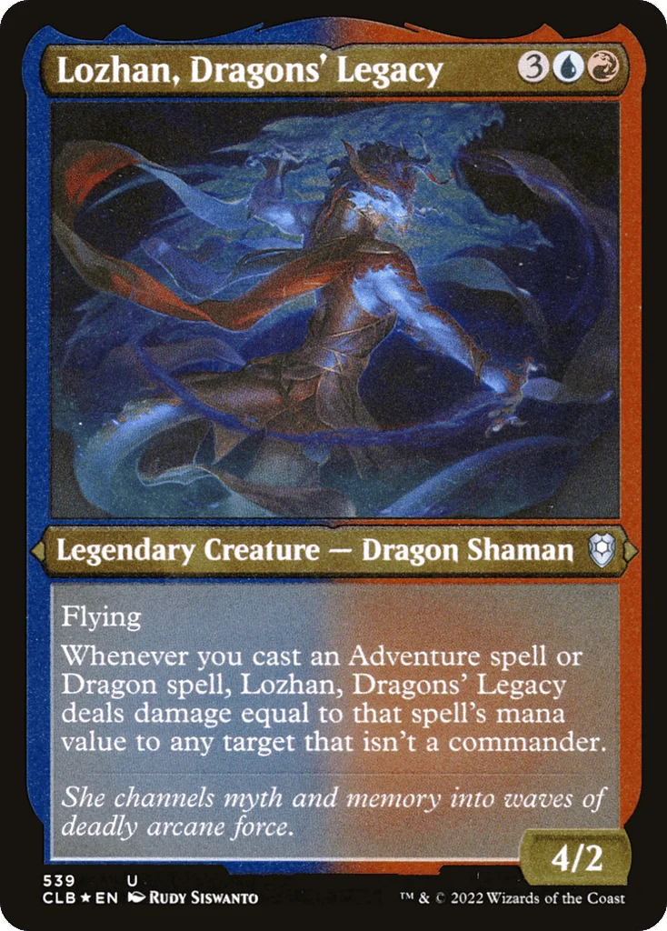 Lozhan, Dragons' Legacy · Commander Legends: Battle for Baldur's Gate