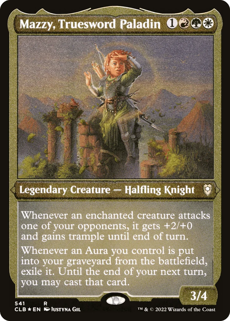 Mazzy, Truesword Paladin · Commander Legends: Battle for Baldur's Gate