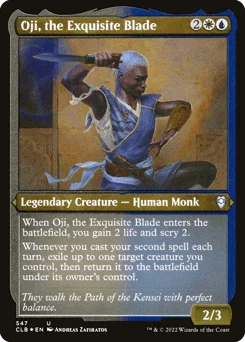 Oji, the Exquisite Blade