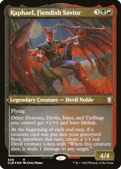 Raphael, Fiendish Savior