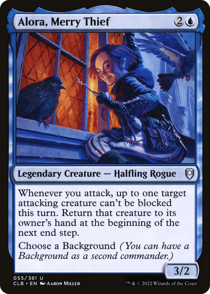Alora, Merry Thief · Commander Legends: Battle for Baldur's Gate
