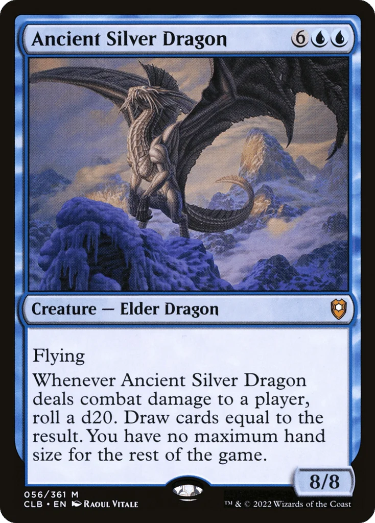 Ancient Silver Dragon · Commander Legends: Battle for Baldur's Gate