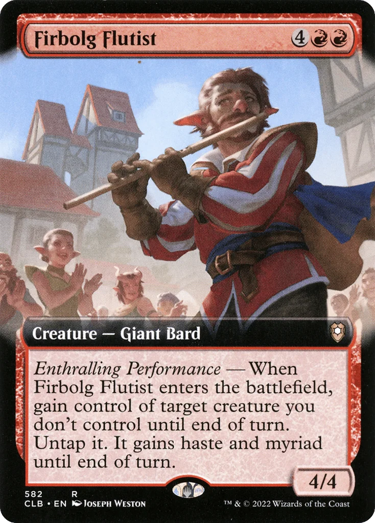 Firbolg Flutist · Commander Legends: Battle for Baldur's Gate
