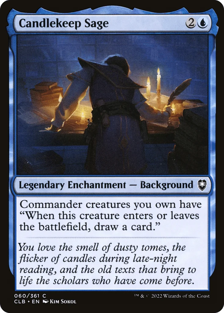 Candlekeep Sage · Commander Legends: Battle for Baldur's Gate