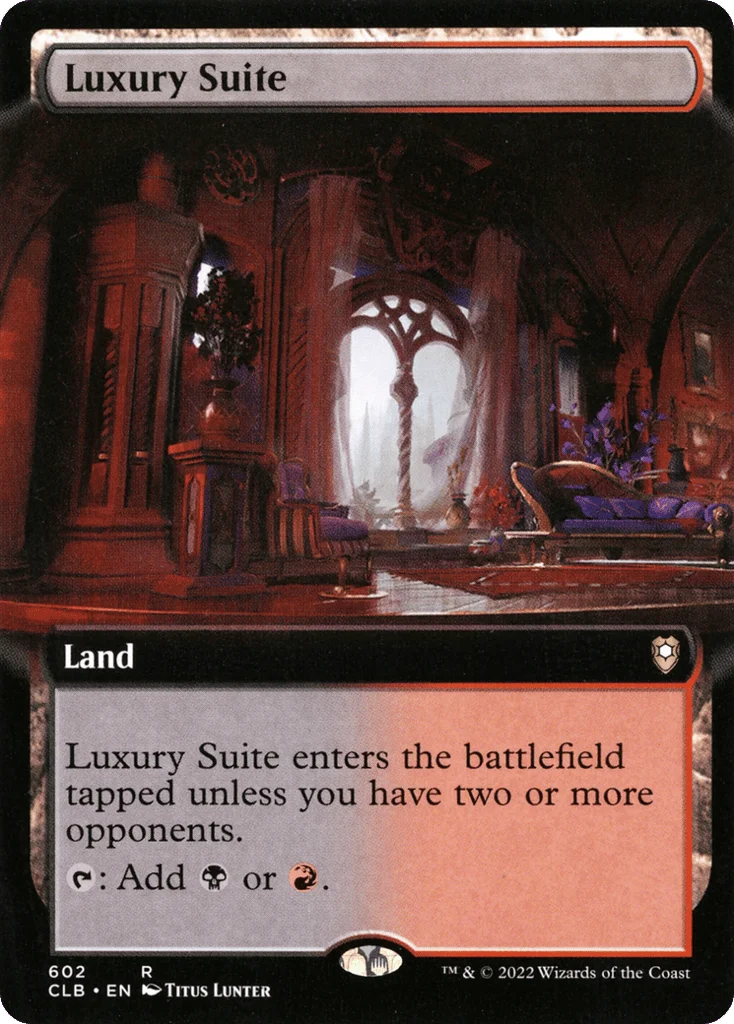 Luxury Suite · Commander Legends: Battle for Baldur's Gate