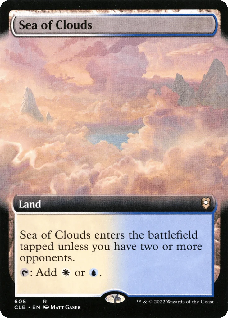 Sea of Clouds · Commander Legends: Battle for Baldur's Gate