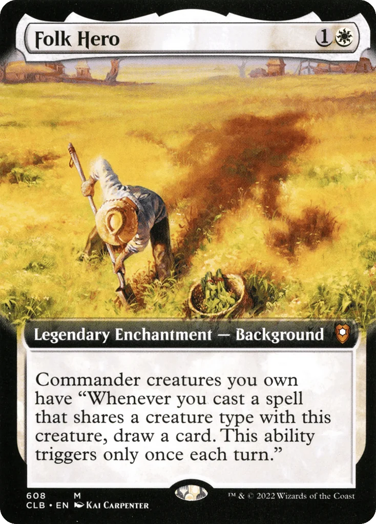 Folk Hero · Commander Legends: Battle for Baldur's Gate