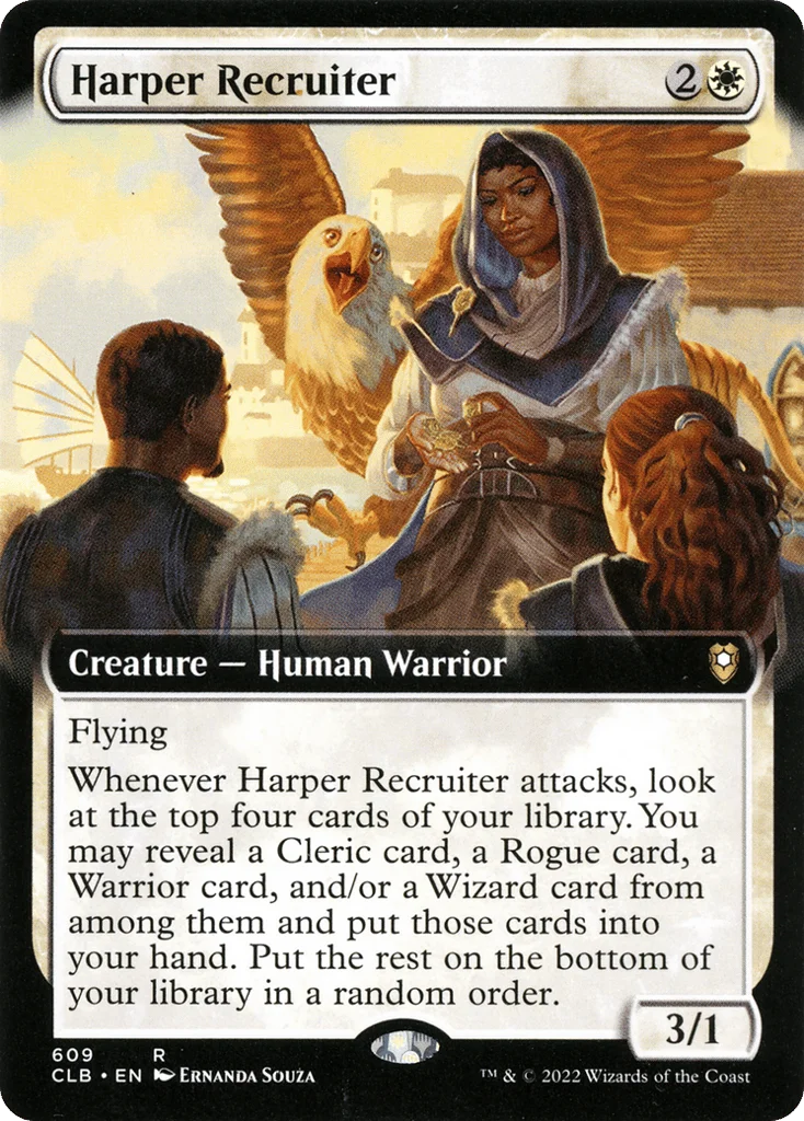 Harper Recruiter · Commander Legends: Battle for Baldur's Gate