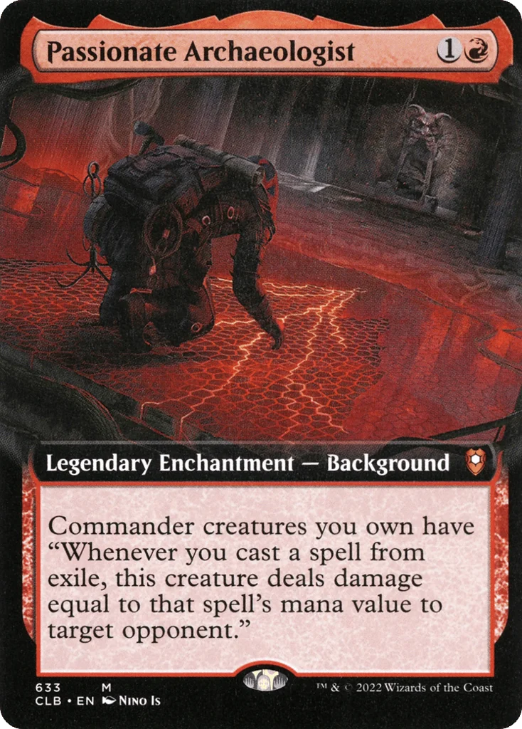 Passionate Archaeologist · Commander Legends: Battle for Baldur's Gate