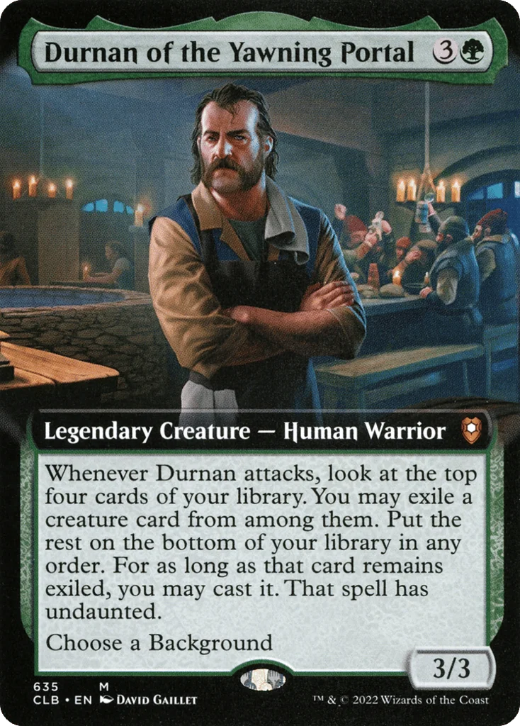 Durnan of the Yawning Portal · Commander Legends: Battle for Baldur's Gate