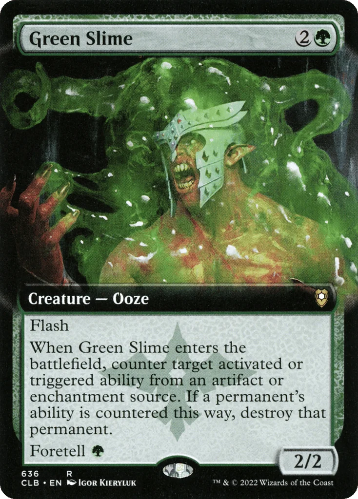 Green Slime · Commander Legends: Battle for Baldur's Gate