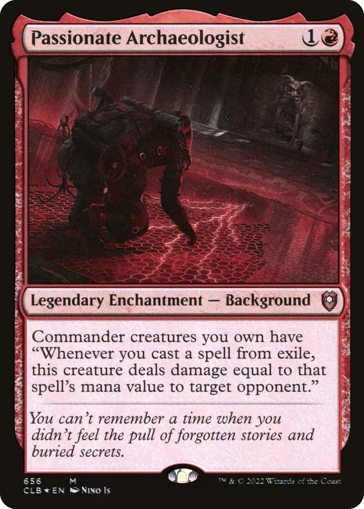 Passionate Archaeologist · Commander Legends: Battle for Baldur's Gate