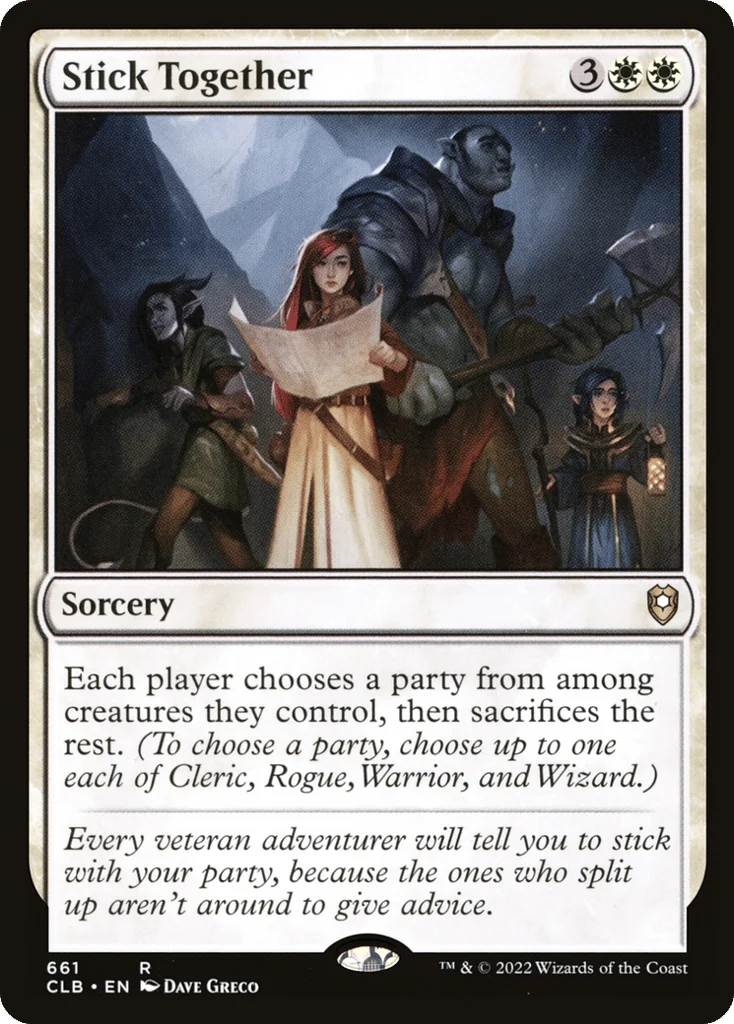 Stick Together · Commander Legends: Battle for Baldur's Gate