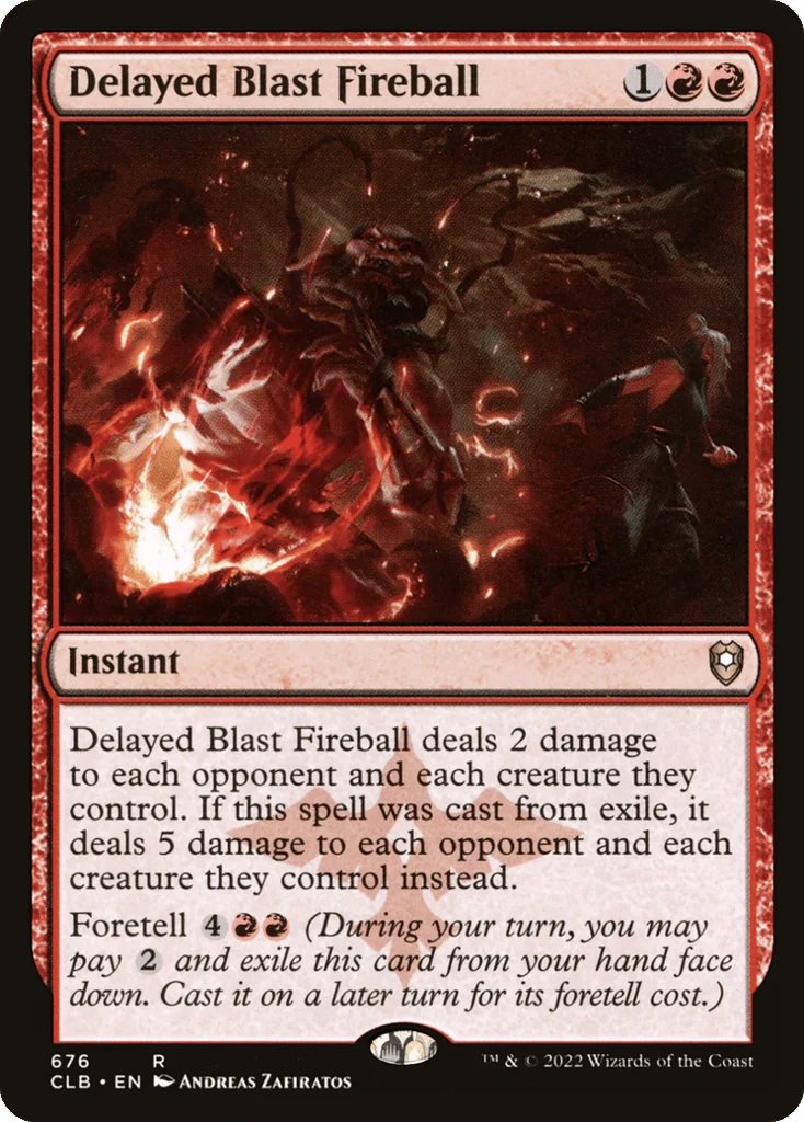 Delayed Blast Fireball · Commander Legends: Battle for Baldur's Gate