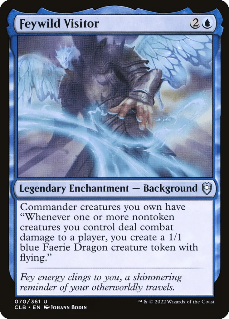 Feywild Visitor · Commander Legends: Battle for Baldur's Gate