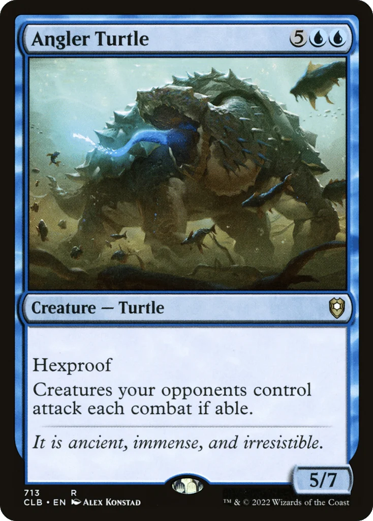 Angler Turtle · Commander Legends: Battle for Baldur's Gate