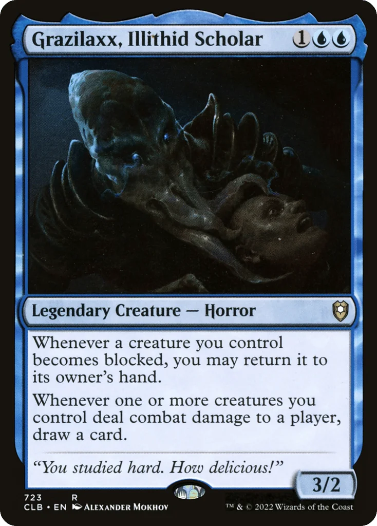 Grazilaxx, Illithid Scholar · Commander Legends: Battle for Baldur's Gate